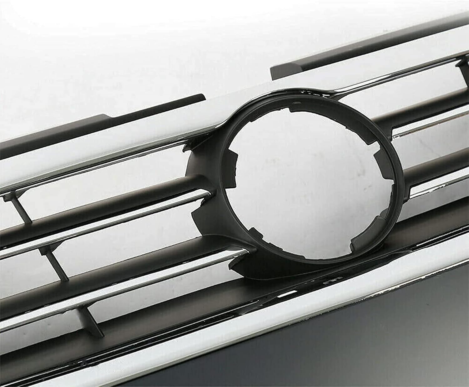 Chrome Front Upper Chrome Grille Grill with Chrome Trim Fit For 2009 2010 2011 2012 VW Volkswagen Passat CC