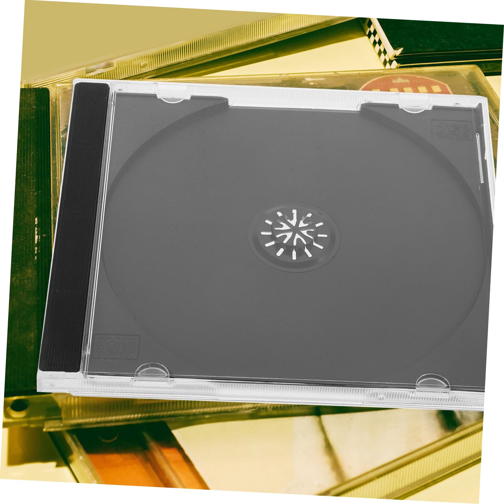 Alipis 25 Pz Custodia Cd Custodia Del Disco Portadisco Custodie Cd Del Organizer Porta Supporto Per Dvd Trasparente Per Custodie Per Plastica
