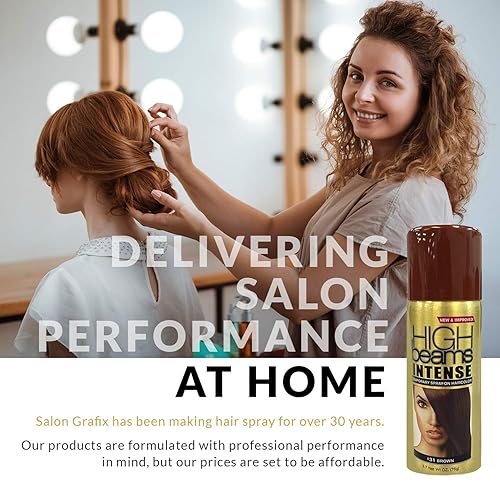 Miniatura 6 de High Beams Ridge Intense - Tinte en aerosol para el cabello, marrón, 2.7 onzas, añade un color temporal a tu cabello al instante, ideal para teñido