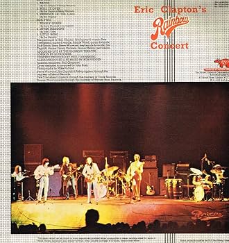 洋楽 Eric Clapton's Rainbow Concert(EVSD) Eric Clapton – Eric Clapton's Rainbow Concert – Vinyl