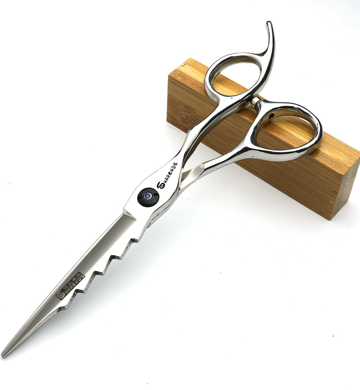 6" silver professional hair scissors sharp cutting 400C steel scissors