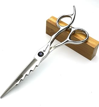 6" silver professional hair scissors sharp cutting 400C steel scissors