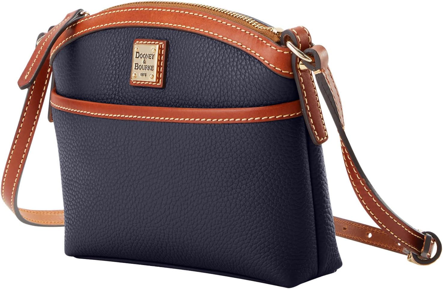 Dooney & Bourke Handbag, Pebble Grain Domed Crossbody