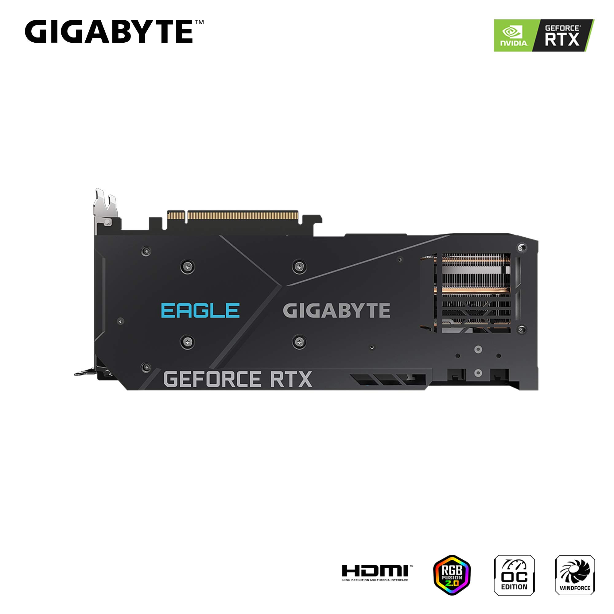 Gigabyte RTX 3070 EAGLE OC - Tarjeta gráfica GeForce 8 GB