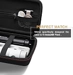 LTGEM Hard Travel Case Compatible with DJI Osmo Mobile SE/Osmo Mobile 7P/7/Osmo Mobile 6, Insta360 Flow/Flow Pro/Flow 2 Pro Foldable AI Phone Gimbal, hohem iSteady X3 SE Gimbal Stabilizer (Case Only)