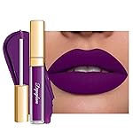 Purple Lipstick Matte for Women, SuperStay Long Lasting Lipstick Smudge Proof No Transfer Liquid Lipsticks, Cruelty Free Lip Makeup (DM22 Purple Crystal)