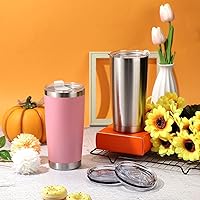 Vista 7 de Paquete de 2 tapas de repuesto para vaso de 20 onzas para Yeti Ramble, apto para popotes