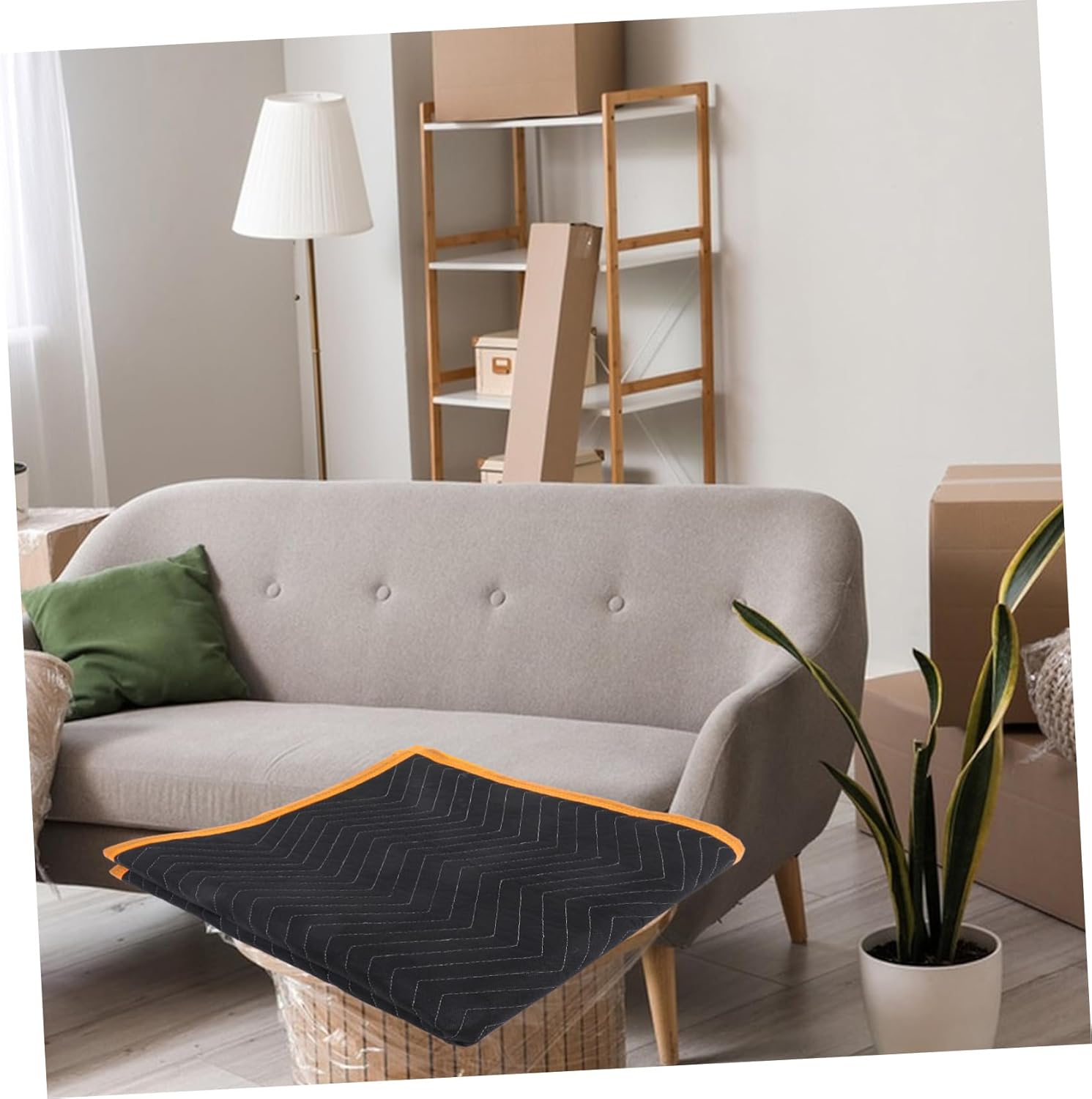 Insulation Moving Blankets Large Furniture Pads Multi-use Wrapping Blankets for Moving Heavy Duty Shipping