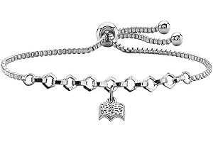 Bookworm Charm Bracelet
