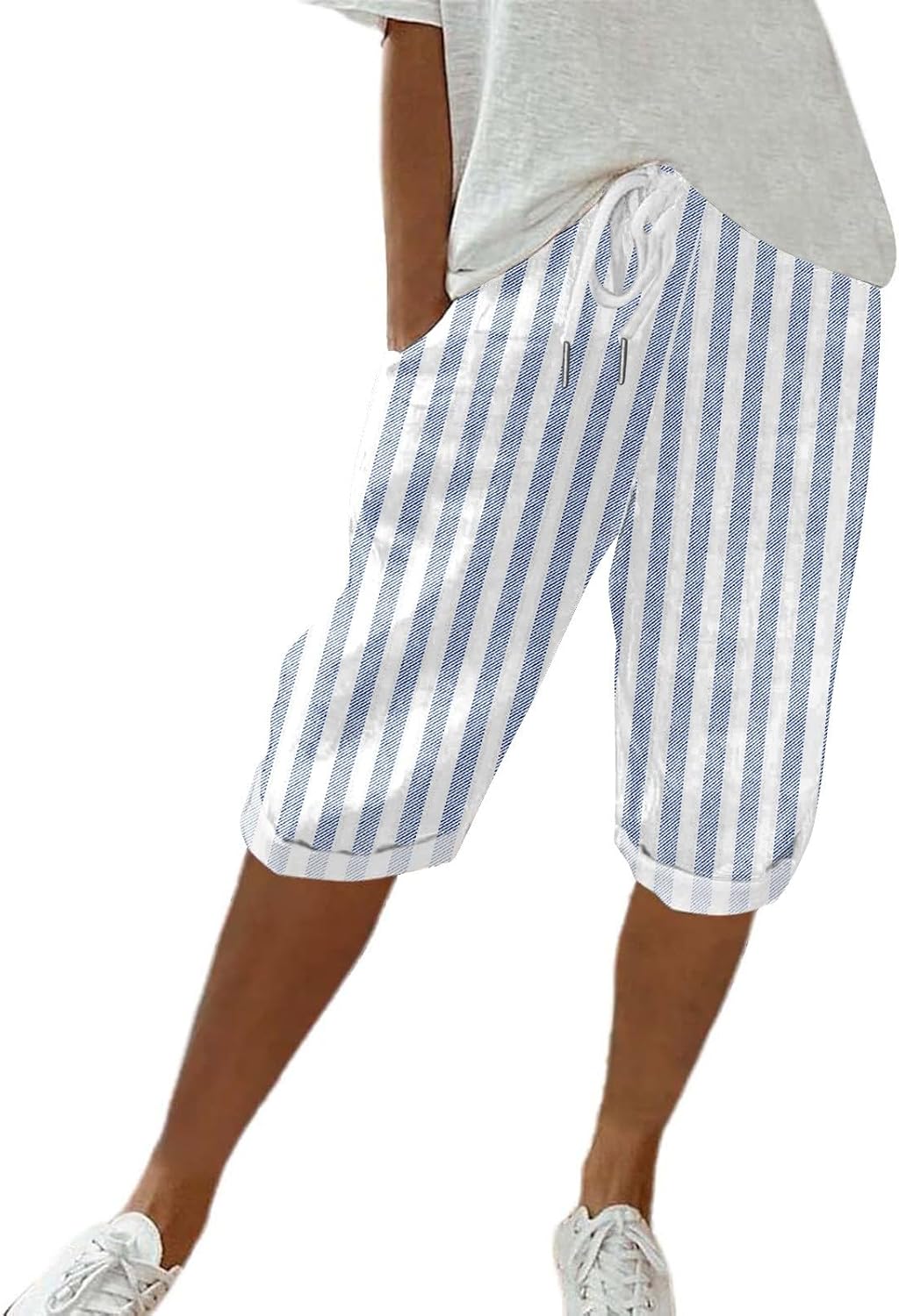 Wide Leg Cropped Pants for Women Women Wide Leg Yoga Pants with Pockets Stretch Straight Leg Dress Pant Tummy Control Flare Leggings Athletic Pant