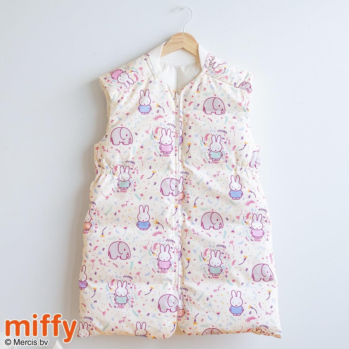 西川 ダウンスリーパー スリーパー ベビー 厳選ダウン 冬 ミッフィー miffy キッズ 子供用 羽毛 赤ちゃん ジュニア かいま