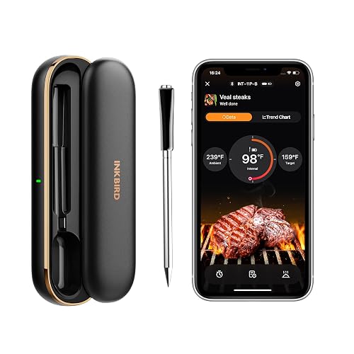 INKBIRD Bluetooth Meat Probe with Charging Case