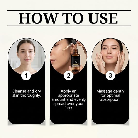 Skin Protect Serum for Black Women, Anti-Aging Face Serum,Anti-Aging Face Serum for Dark Circles, Wrinkles & Fine Lines, Hydrating and Firming Skin Care (3PCS)