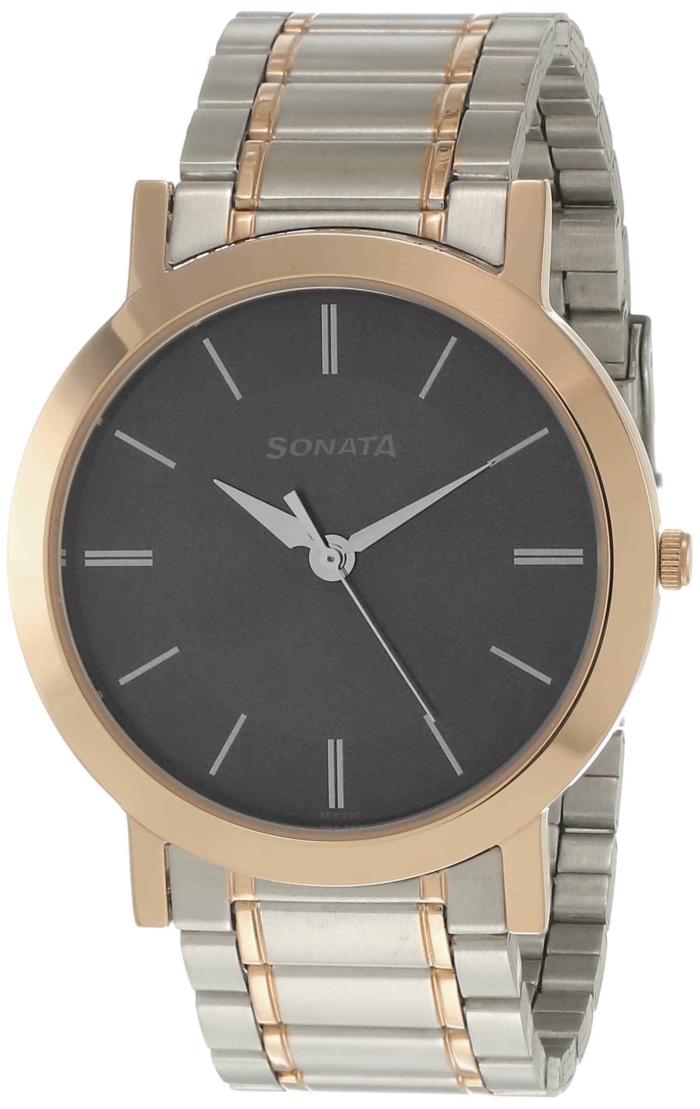Sonata Quartz Analog Blue Dial Stainless Steel Strap Watch for Men-NS77108KM02W (B08JTYQWPY) Amazon Price History, Amazon Price Tracker