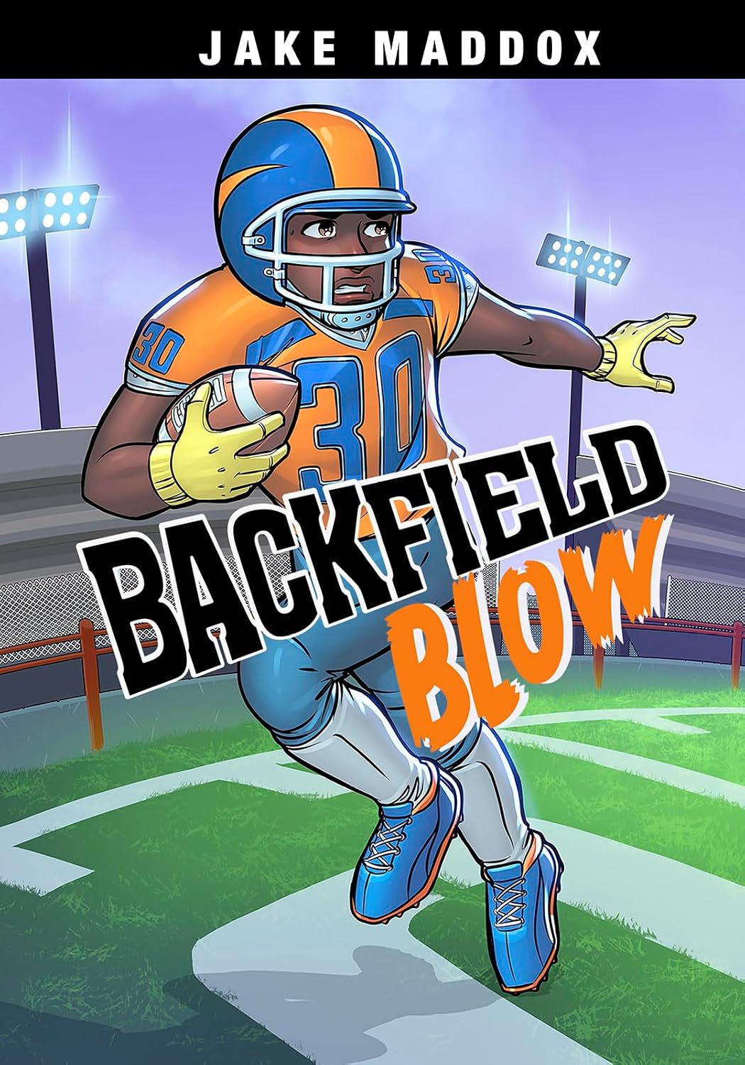 Backfield Blow (Jake Maddox Sports Stories)
