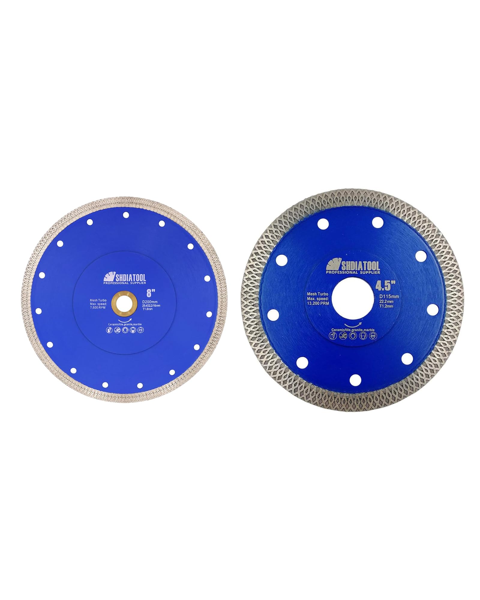 Disque à tronçonner diamanté SHDIATOOL pour éviter les fissures - 7
