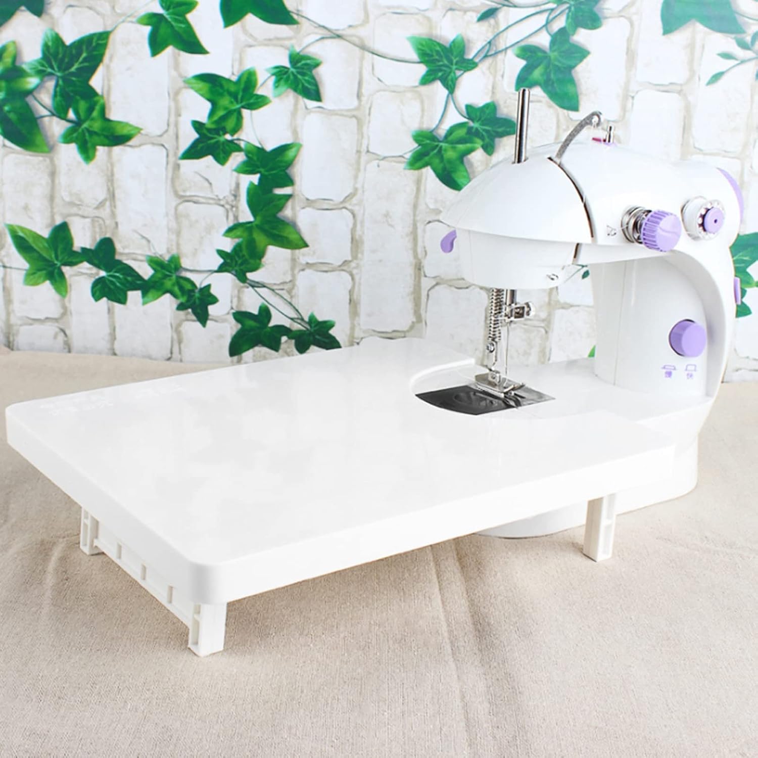 Portable Sewing Machine Extension Table with Foldable Legs, Large Sewing Table for Home Use, Ideal for Crafts and Beginners