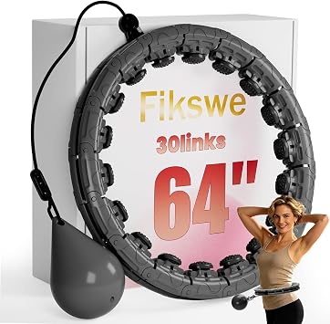 Weighted Hula Infinity Fitness Hoop for Adult Weight Loss