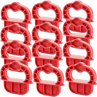 Deck Board Jig,Deck Distanzring,Werkzeuge für Deck Abstandshalter,Deck Spacer Rings,Markierungsabstands Werkzeuge 1/4 Zoll...