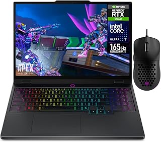 Lenovo Laptop Gamer Legion 5i NVIDIA GeForce RTX 5060 8GB Intel Core Ultra 7 255HX 32GB DDR5 1TB SSD 15.1" OLED WQXGA 165Hz Teclado Ingles Mouse DXT Gaming Multitarea Extrema y Gaming Competitivo