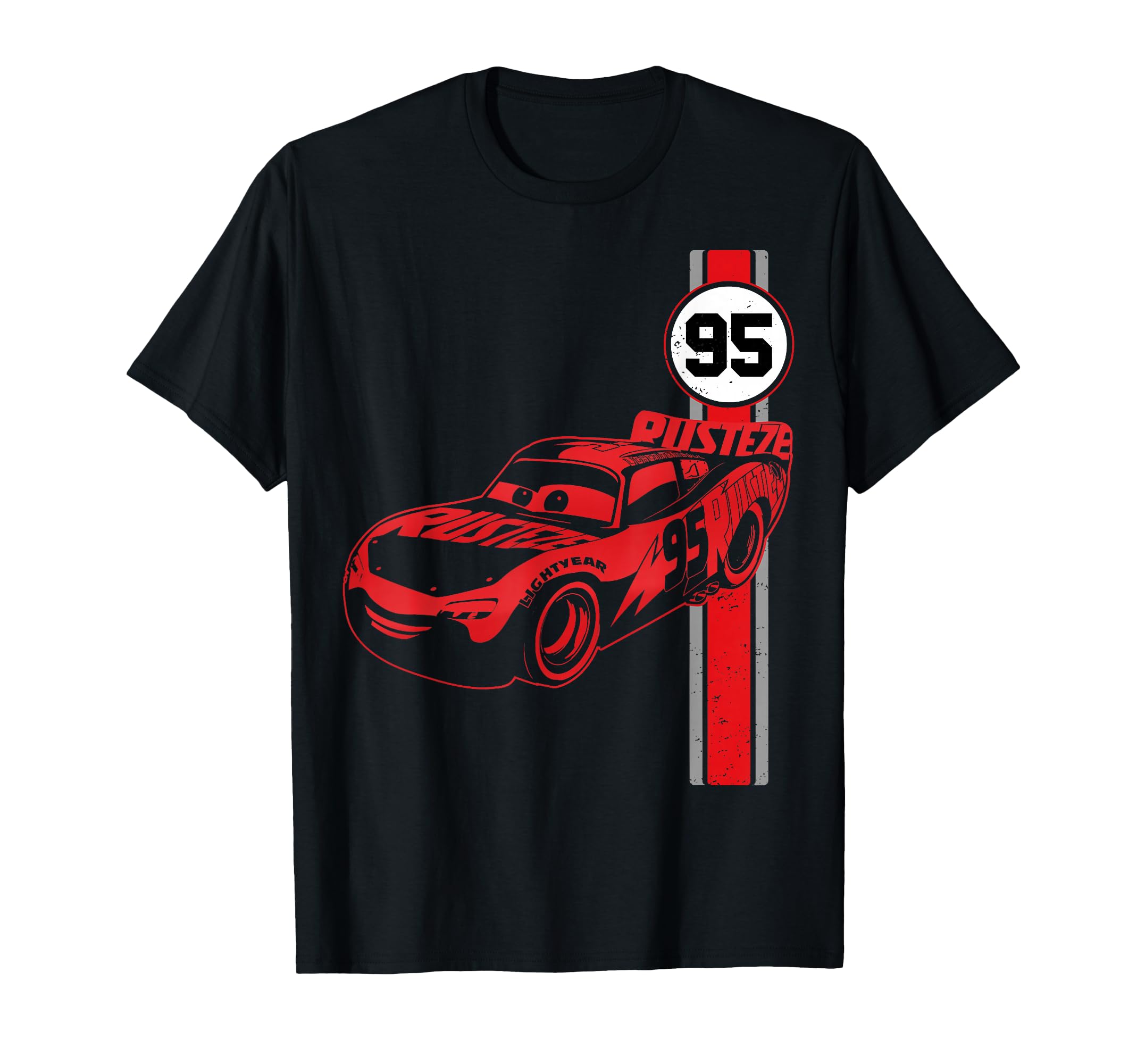 Pixar Cars 3 Lighting McQueen Jersey Graphic T-Shirt T-Shirt