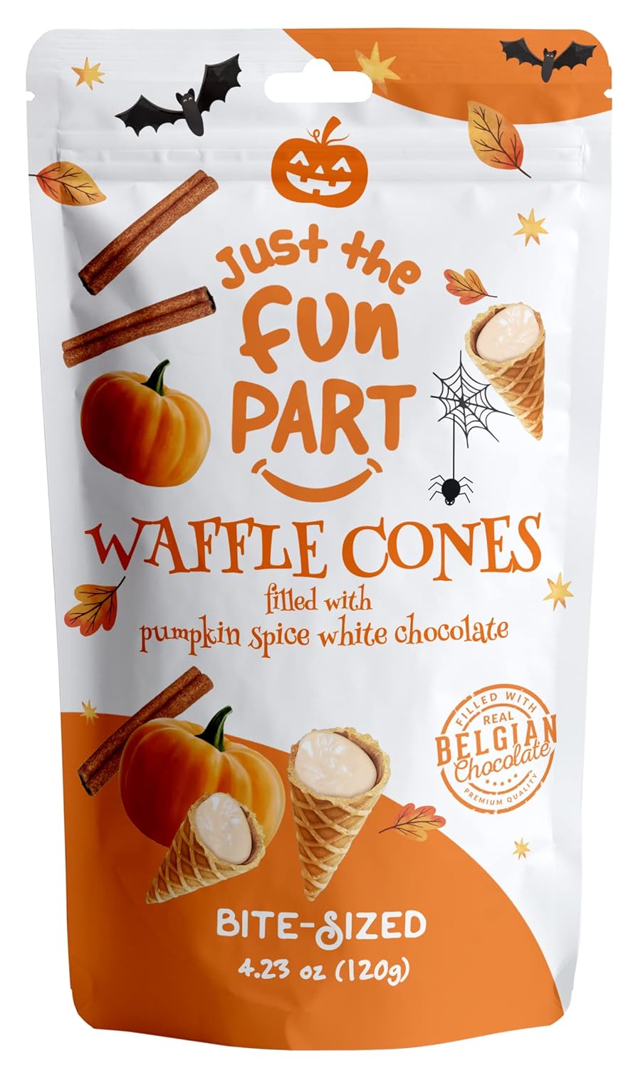 Just The Fun Part, BiteSize Crispy Mini Waffle Cones