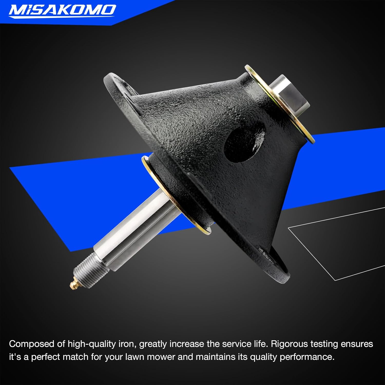 Lawn Mower Blade Drive Spindle Compatible with Ferris Mower 61" & 72" Deck Mowers SRS Z2 IS2100Z Series Replace 5104744 5104744YP