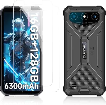 2-Pack Screen Protector for OUKITEL G3 / G5 Tempered Glass Cellphone Screen Protector, 9 Hardness HD Clear Anti-Scratch Bubble-Free Protector Film