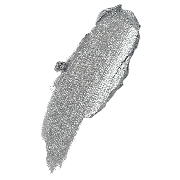 Silver Eyeshadow Cream, Blendable Smooth 2pcs Shimmer Silver Creamy Eyeshadow