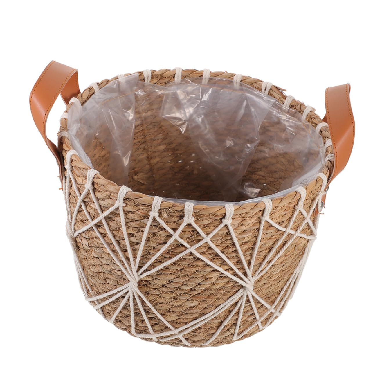 Panier de fleurs mariat tressé main TOYANDONA le cadeau déco idéal