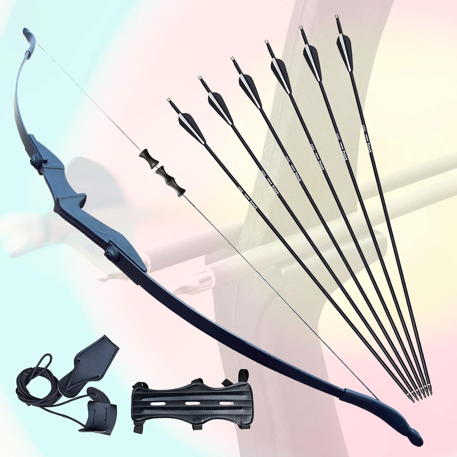 Ambidextrous Recurve Bow and Arrow 30LB 40LB