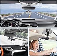 Vista 6 de Soporte para detector de radar, soporte para detector de radar de vástago de espejo retrovisor, para Escort Max, Max2, MAX360 radar