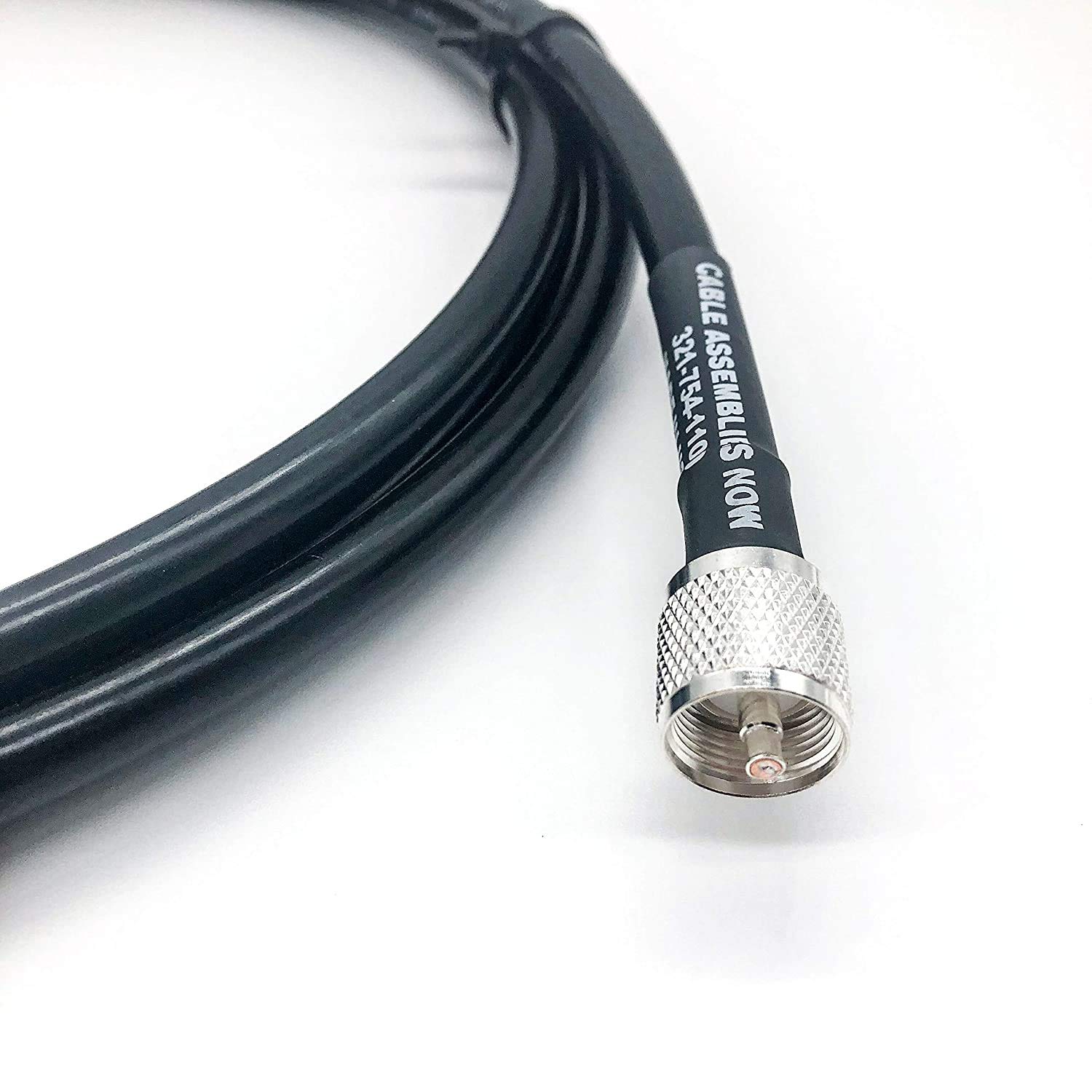Times Microwave LMR400/LMR-400 Cavo assemblato UHF-maschio a UHF-maschio (PL259) Connessioni - 3 metri