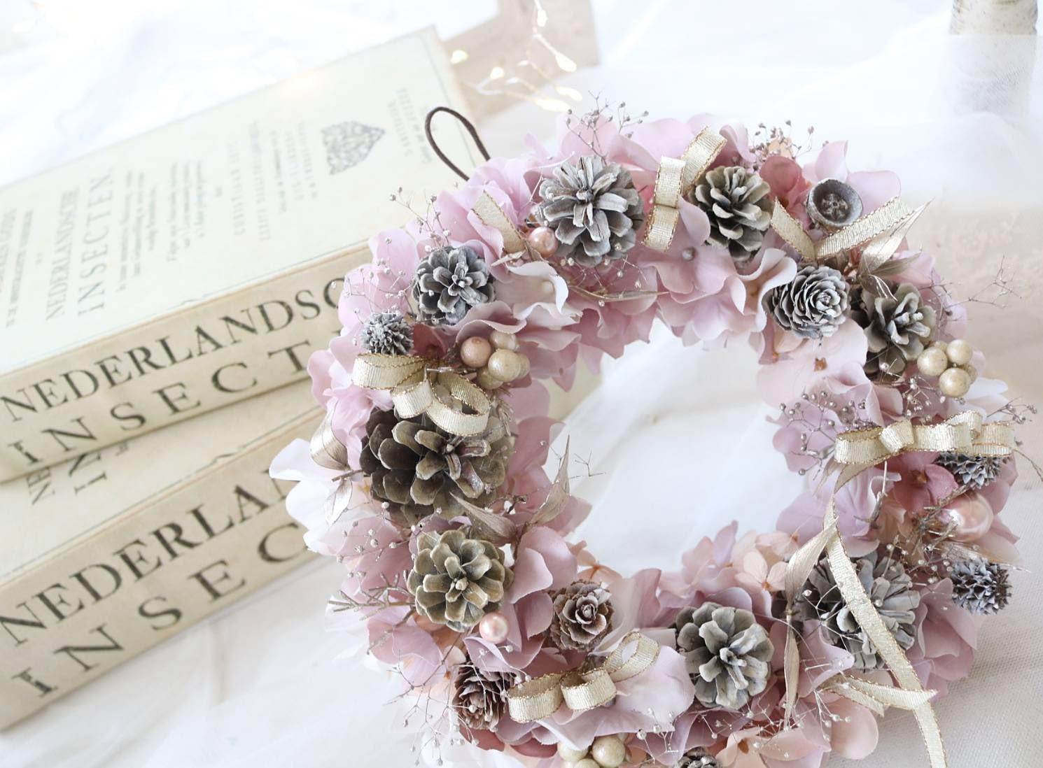 Amazon.co.jp: Lulu's ルルズ クリスマス Christmas Xmas リース