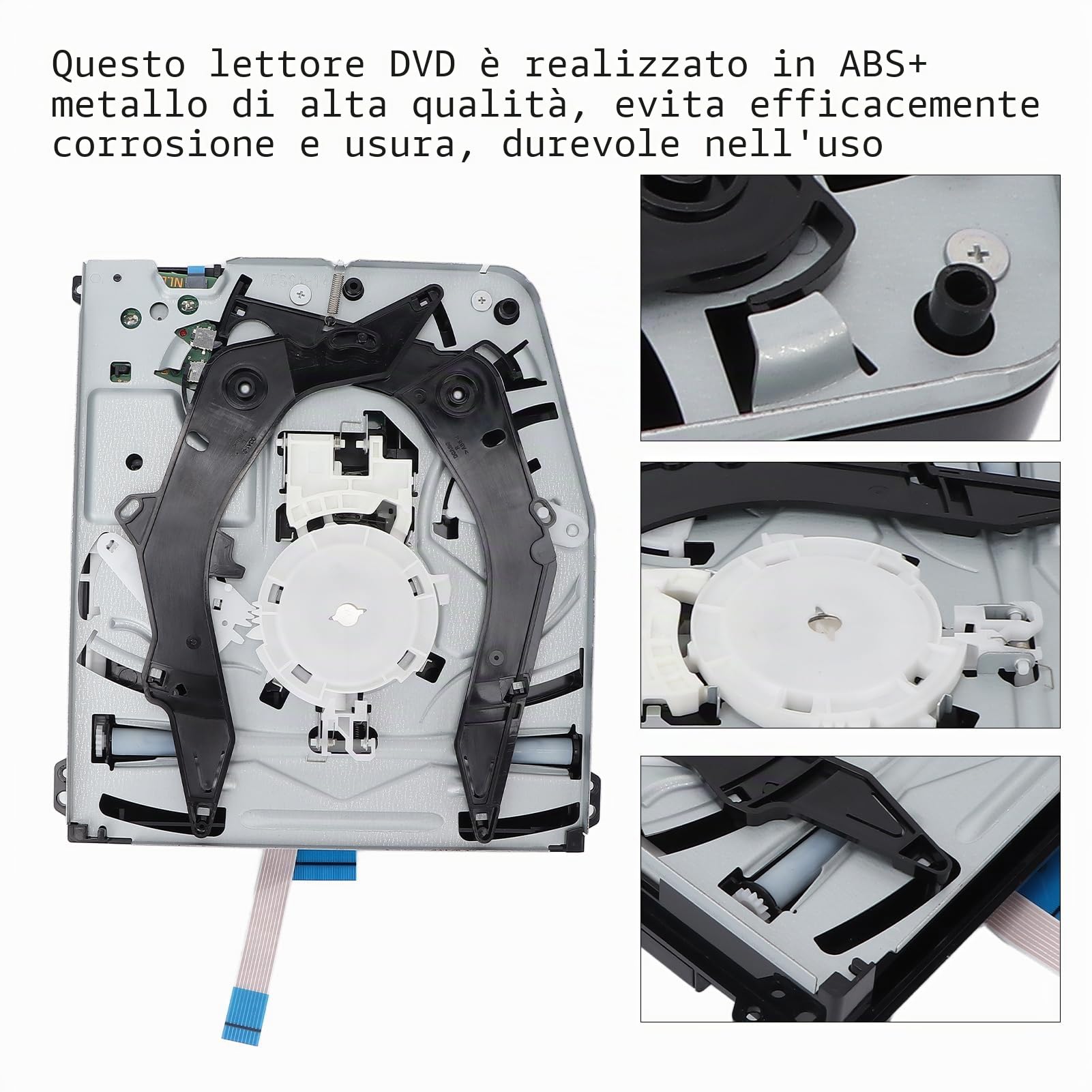 Per Unità DVD Pro, Unità Ottica Portatile Semplice e Compatta, Unità DVD Blu-ray Sostitutiva, per Console di Gioco Pro CUH‑7015A CUH‑7015B CUH‑7000