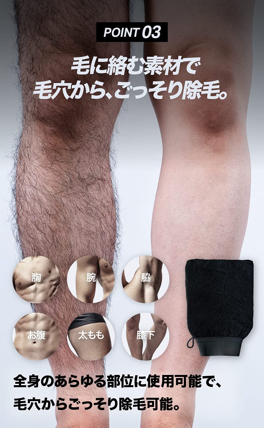 Amazon.co.jp: SKINX 除毛サポートセット 【 手袋 ふきとりタオル 保湿 