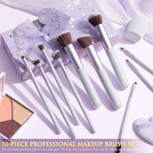 Miniatura 5 de Regalos de moda para adolescentes, 10 tarjetas de afirmación positiva y desafíos de empoderamiento para desbloquear, juego de regalo de maquillaje