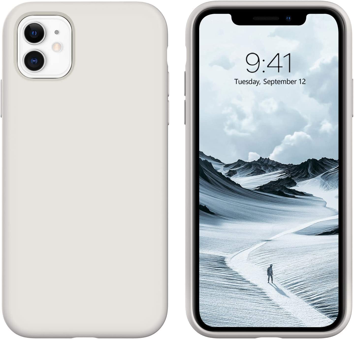 MIDOS Silicone Back Cover Compatible with iPhone 11 Case Full Protection Shock Proof Back Cover for iPhone 11 (White) (B0BJBRB59M) Amazon Price History, Amazon Price Tracker