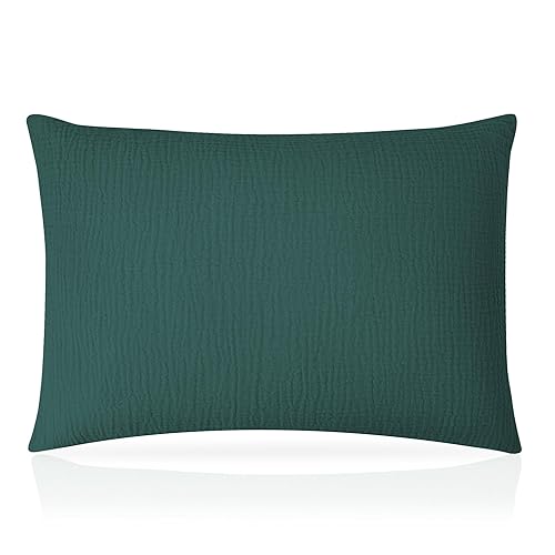 Miniatura 13 de Pro Goleem Almohada para niños pequeños con funda de almohada de muselina de algodón, 13 x 18 pulgadas, almohadas suaves para niños, almohada