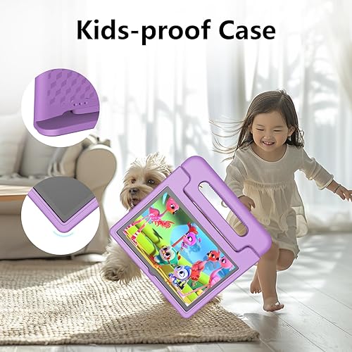 Miniatura 6 de JREN Tablet para Niños  10 Pulgadas 64GB Android 14  Octa-core  64GB  WiFi  Bluetooth  Control Parental  Contenido para Niños  Tabletas para Niños