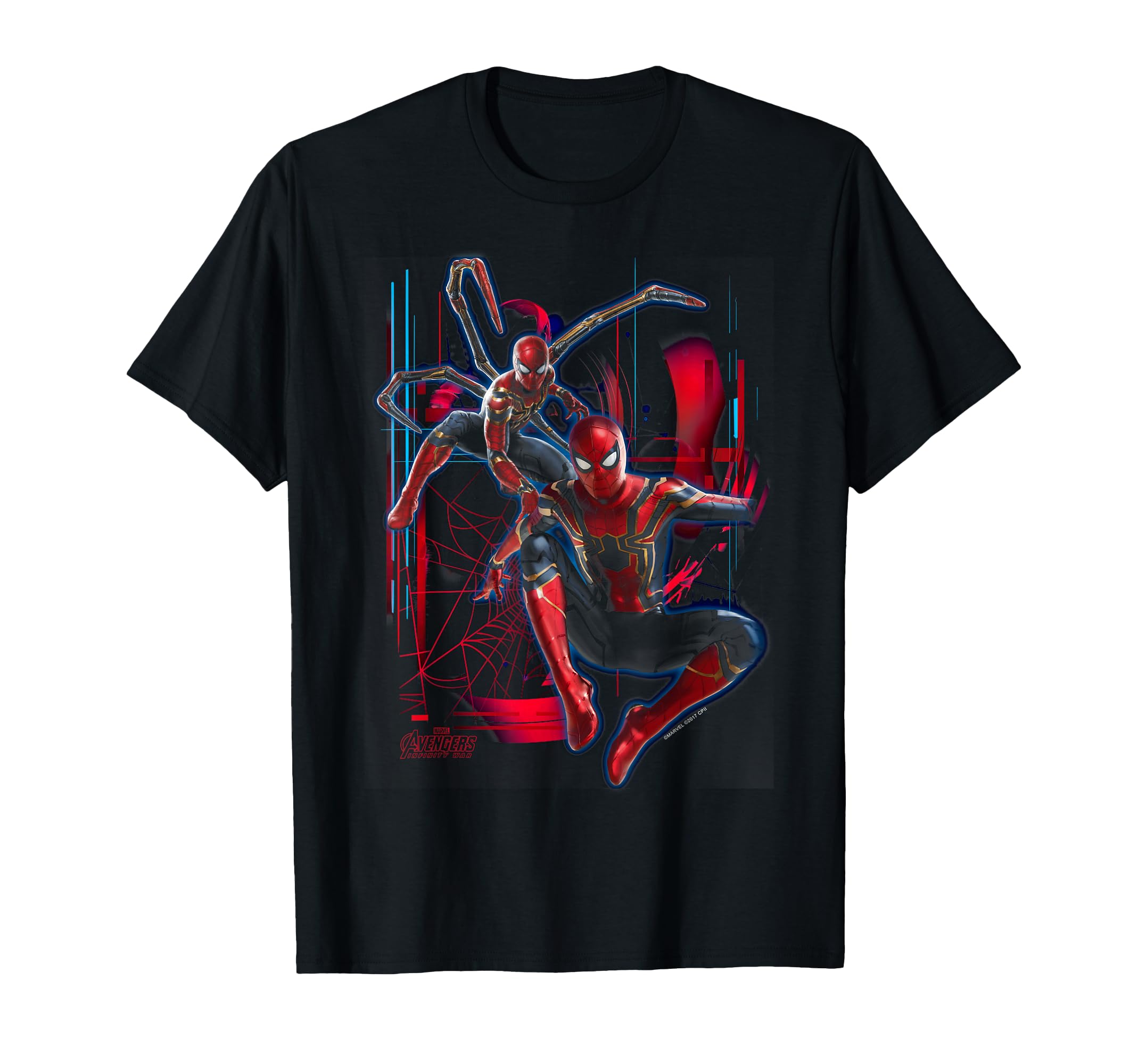 Infinity War Spider-Man Suit Tech Graphic T-Shirt T-Shirt