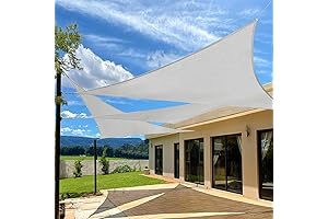 Artpuch Patio Triangle Sun Shade Sail 16' x 16' x 16'