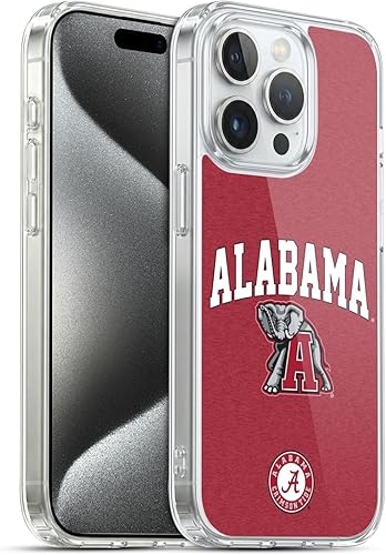 Miniatura 351 de Head Case Designs Funda de gel con logotipo oficial de la Universidad de Alabama UA [protección de grado militar] compatible con Apple iPhone 11