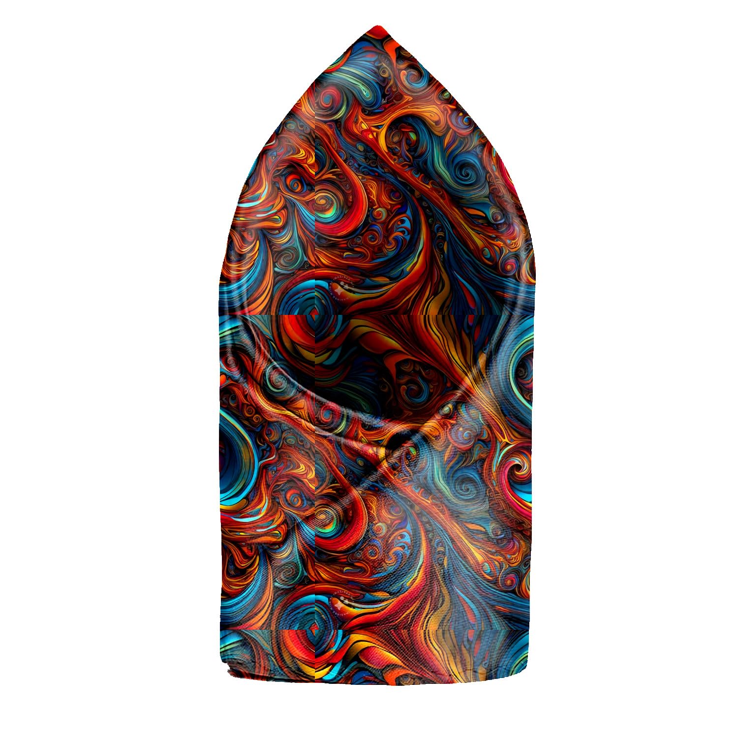 blacksmith Abstract Swirl Printed Pocket Square for Men-picture-25