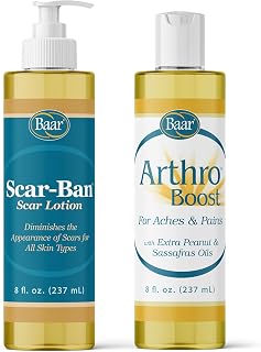 Baar Scar Ban & Arthro Boost Oil Bundle – 8 oz Each