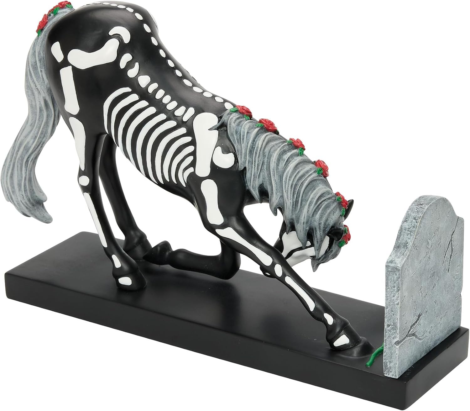Enesco The Trail of Painted Ponies Halloween Death Comes Softly Figurine, 5.7 Inch, Multicolor