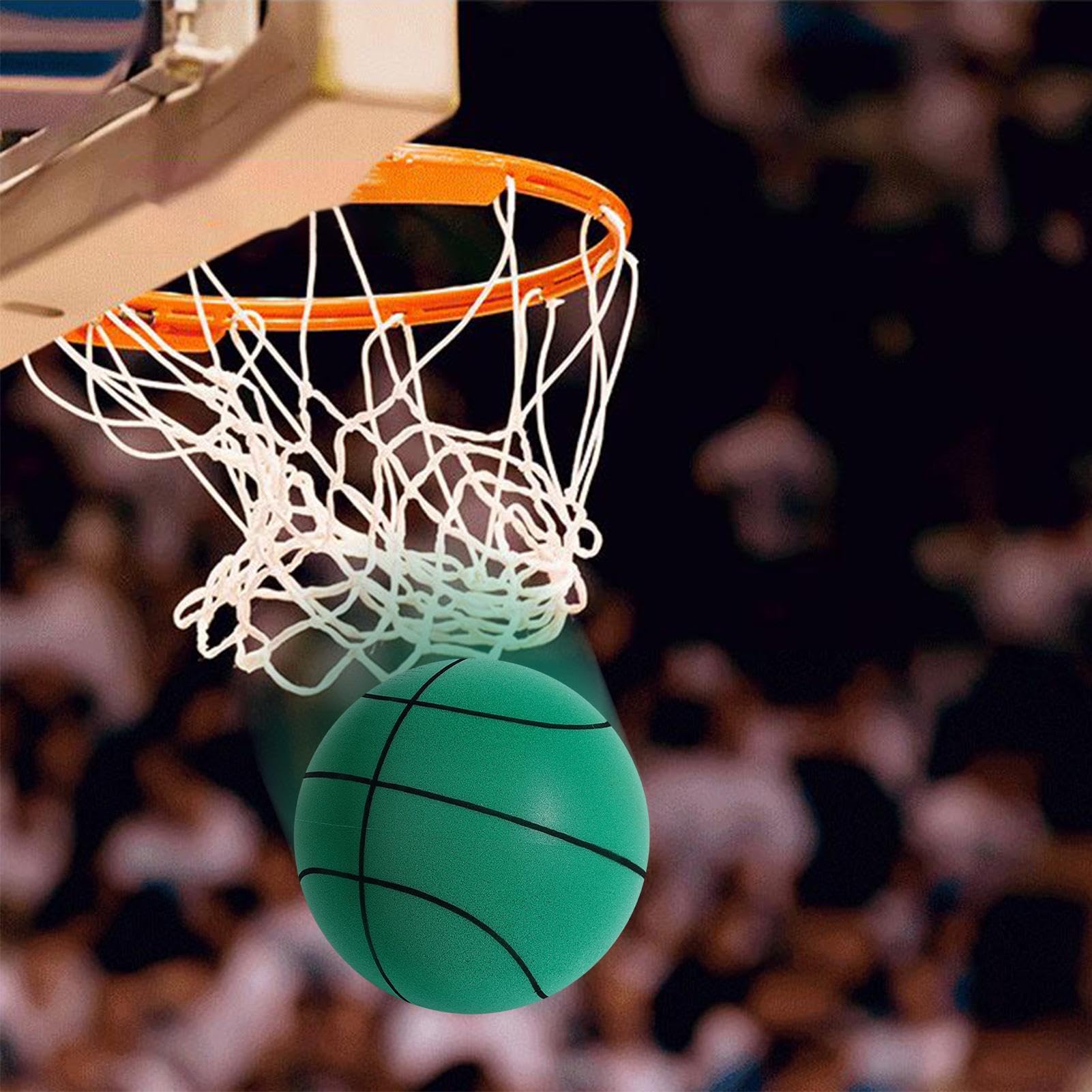 Basket silenzioso | Palline silenziose Palla silenziosa per interni | leggera e sicura | Regalo per l'allenamento di bambini e adulti, pallacanestro al coperto per sale giochi, cantieri, , p