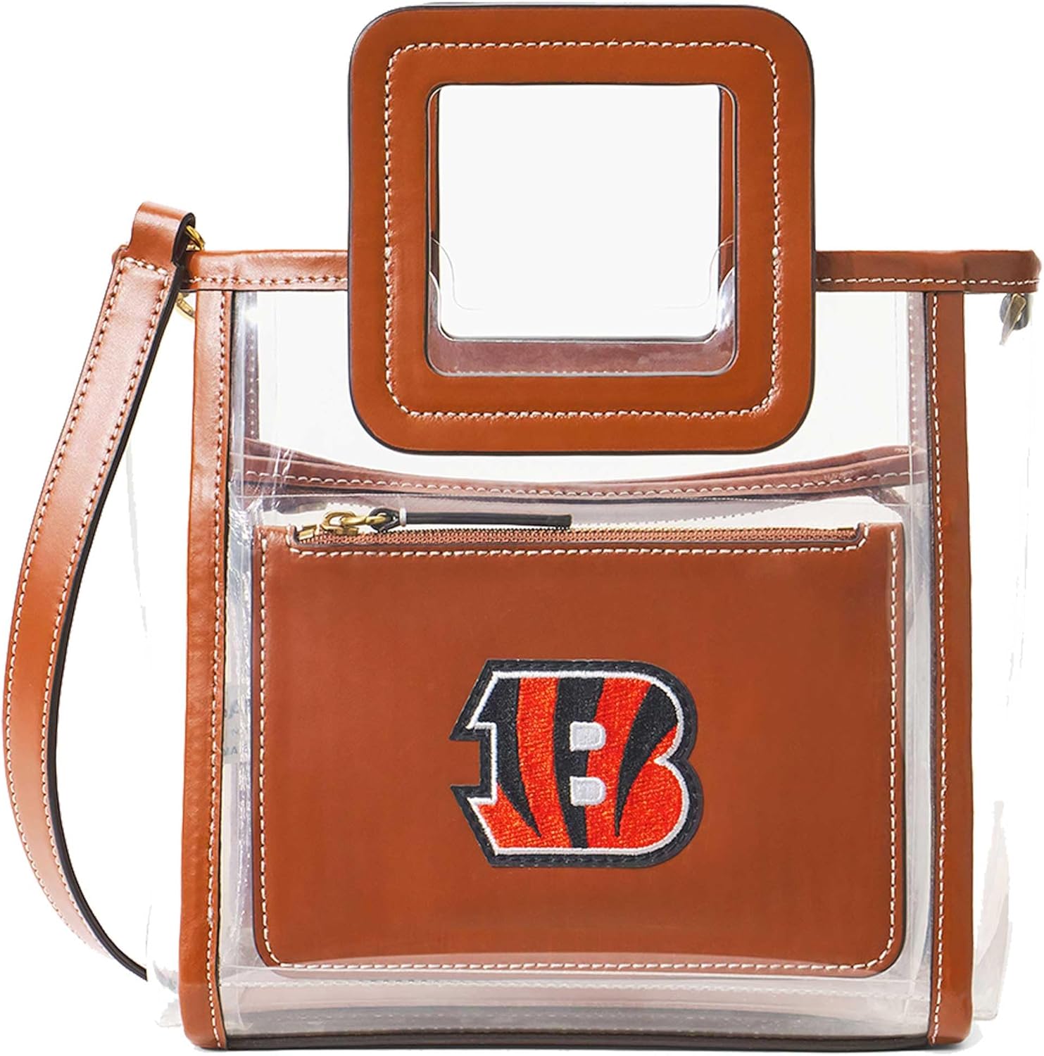 Women's STAUD Cincinnati Bengals Clear Mini Shirley Bag