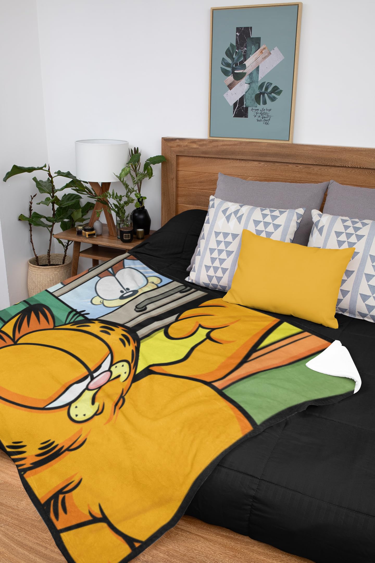 Garfield Watercolor Silky Touch Super Soft Throw Blanket 152 X Garfield Watercolor Silky Touch Super Soft Throw Blanket 152 X