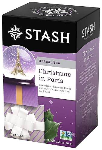 Vista 104 de Stash Té Chai de vainilla descafeinado, 6 cajas con 18 bolsas de té cada una (108 bolsas de té en total)